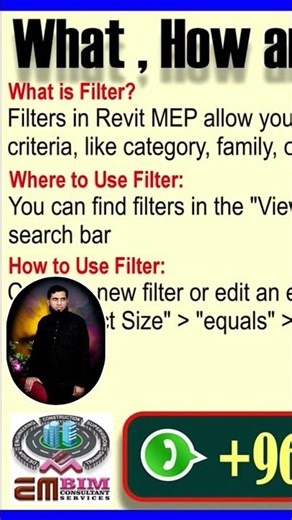 Mastering Filters in Revit MEP #reviturdu #revitmep #revittutorial