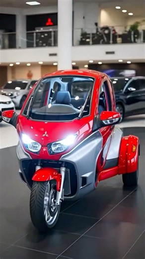 Mitsubishi Just Dropped a 3-Wheeled Spaceship – And It's Street Legal!