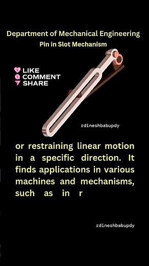 Pin and Slot Mechanism