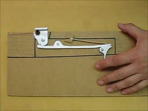 Crossbow mechanism construction Armbrust Mechanik Klappschloss 十字弓