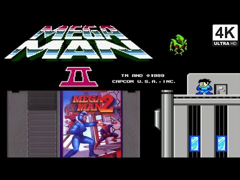 Mega Man 2 (Capcom, Jun 1989) - NES Longplay 4K - Rockman 2: Dr. Wily no Nazo ロックマン2 Dr.ワイリーの謎