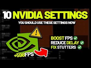 NVIDIA Optimization Guide: 10 NVIDIA Settings for MAX FPS & Performance