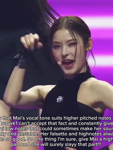 Mai's Stunning High Notes in K-Pop Performance