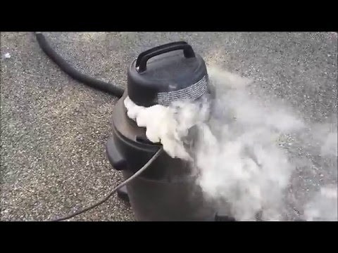Shop Vac Burns Up