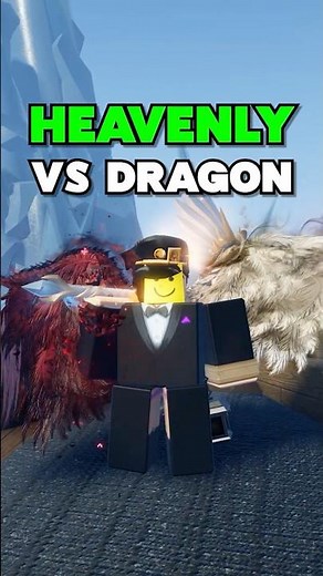 Heavenly vs Dragon Head Pickaxe in The Forge...