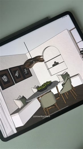 Architecture | iPad Visualization | Courses on Instagram: "Architects & designers — this one’s for you. Turn your iPad into a powerful 3D tool and take your workflow anywhere. Join my SketchUp iPad Course and start modeling on the go. Comment „sketchup“ if you want to get more details! #architecture #architecturestudent #3drendering #sketchup #sketchuppro"