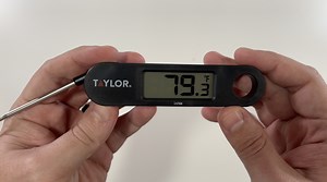Watch Taylor Folding Meat Thermometer Unboxing and Demo on Amazon Live