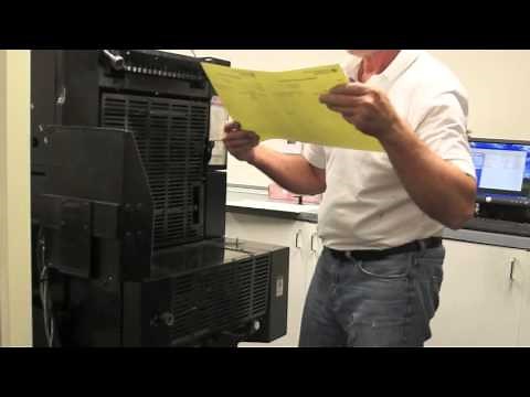 Printing Carbonless Forms - Making Receipt Booklets