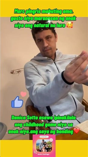 Danica Sotto asawa ipinakilala ang laro niya sa anak❤️ #danicasotto