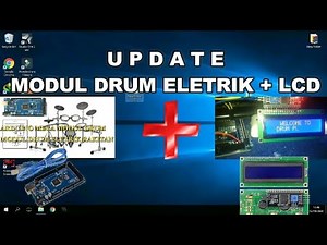 TUTORIAL MIDI DRUM ARDUINO + LCD