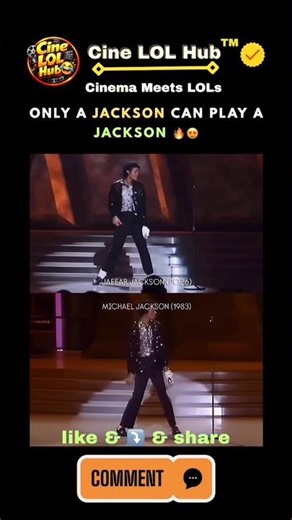 Only a Jackson can play a Jackson. King is always the best 😍#michaeljackson #relatable #popking