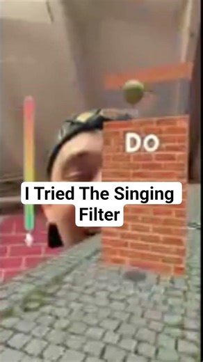 I Tried The Viral Singing Filter #filter #challenge #singing #trending #viral #shorts #fyp