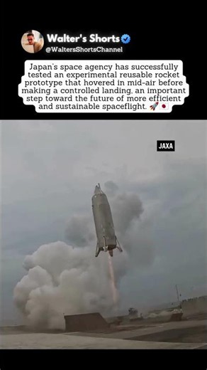 Japan Just Tested a Rocket That Lands Itself 🚀🇯🇵