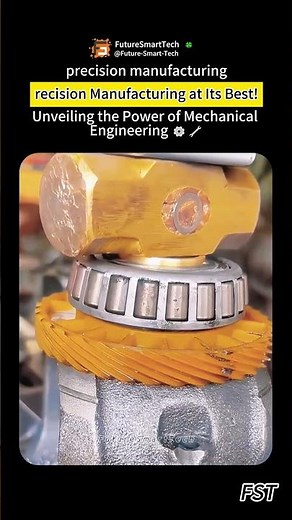 Precision Manufacturing at Its Best! Unveiling the Power of Mechanical Engineering ⚙️🔧