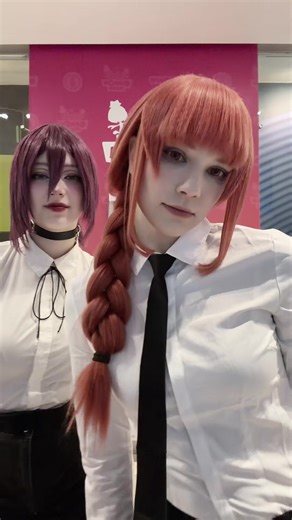 Cosplay Makima & Reze de Chainsaw Man