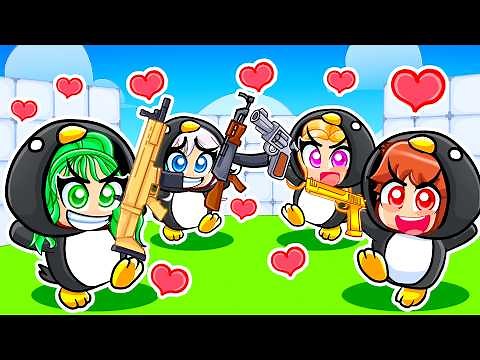 I Became The GUGUGAGA PENGUIN In Roblox Rivals...