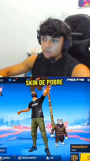 Skin de Pobre no Free Fire: Crie a Sua com ManoMax