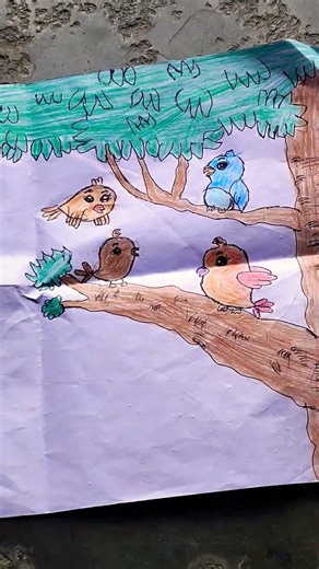 flock of birds drawing .👍🏻💯😱 #drawing #art #artwork