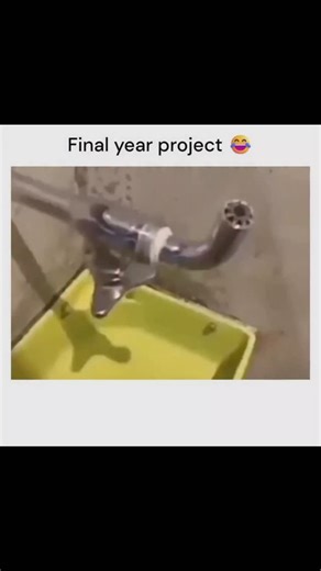 Explainer.Zone on Instagram: "This video is a funny and relatable programming meme, with the text "POV: The code I write in the CS test" overlaid on a clip of a truly chaotic plumbing situation. The video shows a person frantically fiddling with a broken faucet that is spewing water from multiple ill-fitting connections and a separate, makeshift drainage pan, barely containing the mess. The humor lies in the visual metaphor: the leaky, jury-rigged faucet represents the convoluted, barely-functio