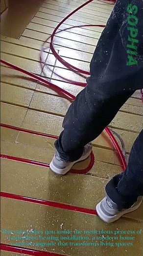 Underfloor Heating Installation: Watch the Precision Setup!