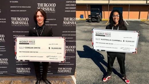 Two Drake State students earn $20K scholarships at TMCF summit in Birmingham