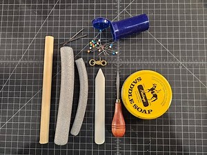 Basic Tools needed for Braiding and Knotting with leather Video 1