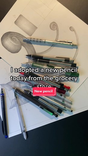 Zebra Delguard 0.5mm Mechanical Pencil Drawing