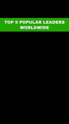 Aman vashistha on Instagram: "🌍🔥 TOP 5 MOST POPULAR LEADERS WORLDWIDE 🔥🌍 Leadership isn’t about titles — it’s about global influence & public trust 💪✨ From 🇮🇳 India to 🇺🇸 USA, these leaders are shaping the world 🌎📊 📌 Popularity reflects vision, decisions & connection with people. Who inspires you the most? 🤔👇 💬 Comment your favorite leader 📌 Save & Share this post 👣 Follow @Wealth_With_Aman for more powerful knowledge & wealth insights 🚀💰 #WorldLeaders #GlobalPolitics #Leaders