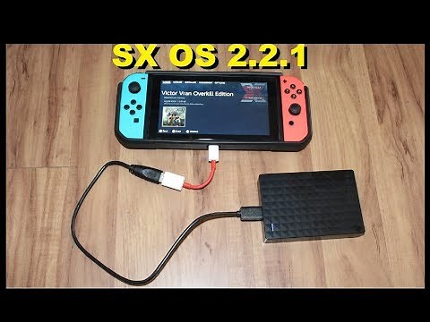 Atualização SX OS 2.2.1 e Utilização de HD Externo Seagate 4Tb para Jogos em XCI e NSP