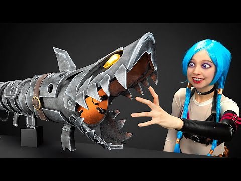 DIY Jinx Arcane Shark Launcher
