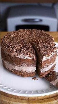 材料3つ！レンジで4分！チョコケーキ作り方！#簡単レシピ