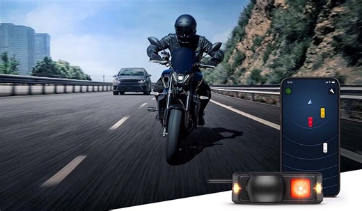 Garmin zūmo R1 Radar – kuolleen kulman takatutka motoristeille