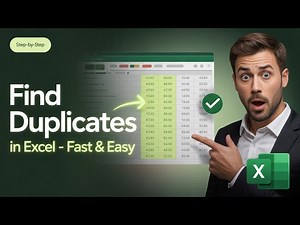 How to Find Duplicates in Excel (Easy Step-by-Step Guide)