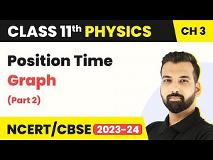 Class 11 Physics Chapter 3 | Position Time Graph (Part 2) - Motion in a Straight Line