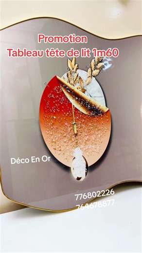 Tableau Cristal #tableau #decorationmurale #decoration #interiordesign #viraltiktok