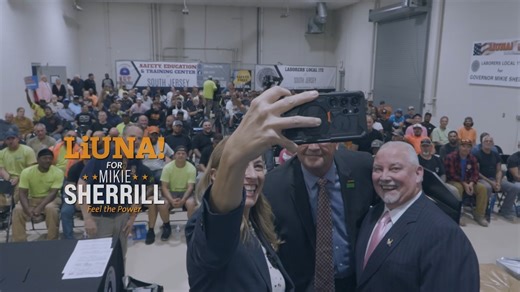 🗳️ LIUNA-Endorsed NJ Governor candidate, Mikie Sherrill, visited Laborers' Local 172 to speak with members at their monthly Union meeting. She was warmly received and her Pro-Union message resonated with the membership. Mikie Sherrill, LIUNA-Endorsed Candidate for NJ Governor: "From expanding our energy infrastructure to rebuilding our roads and bridges, we are going to build using Union labor and LIUNA workers, and you will always have a seat at the table in my administration. "You are the bac