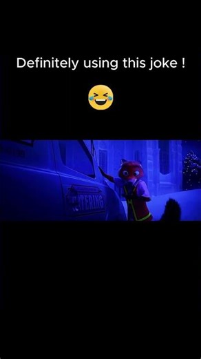 Definitely using this joke 😁😁 - Zootopia 2