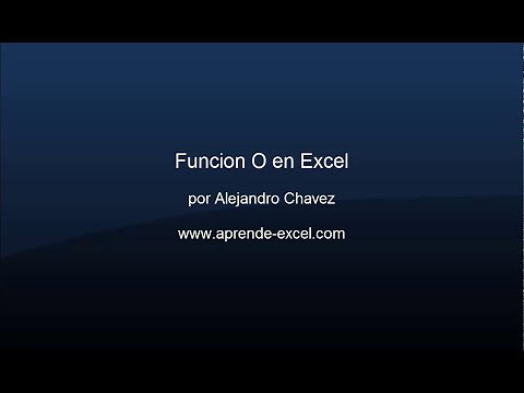 Función O en Excel