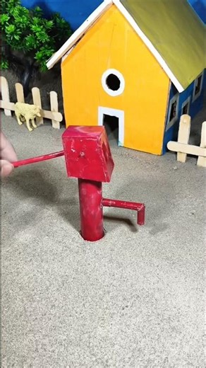 “Tiny Tractor Solves a Construction Problem with Cement! #diytractor