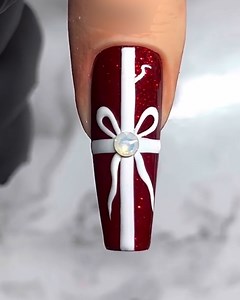 17K views · 22 reactions | December nails at its finest! | Make-Up & Hair Tutorials | Facebook