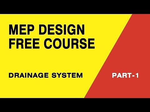 MEP DESIGN COURSE | DRAINAGE SYSTEM UNDER DUBAI MUNICIPALITY REGULATION IN MALAYALAM | PART-1