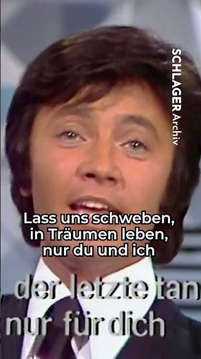 Rex Gildo performs Marie, the last dance is only for you 💃😍 #rexgildo #schlager #shorts