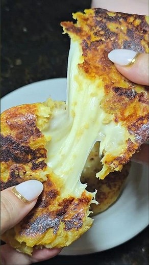 Arepa de platano maduro #recetasfaciles #arepas