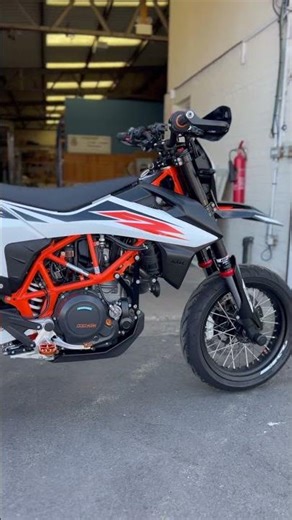 Traction control turned off! KTM SMCR 690. Remove the lamber sensor and tie it up out of the way.