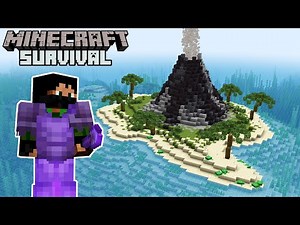 I Built a VOLCANIC ISLAND in Minecraft 1.19 Survival | Episode 39