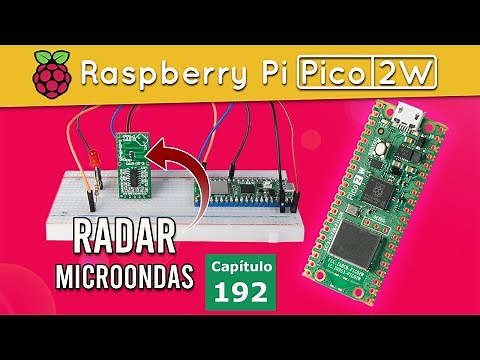 Raspberry Pi Pico 2 W más POTENTE y capaz que nunca. Introducción y proyecto Radar con MicroPython