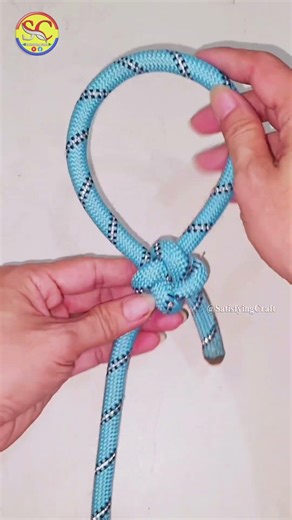 Easy rope knot making 💡 Step by step tutorial for beginners at home