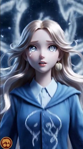 Luna Lovegood Reimagined as a Mystic Anime Oracle in Harry Potter