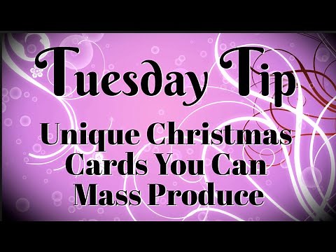 Unique Christmas Cards You Can Mass Produce
