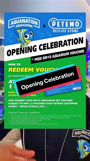 Aqua Nation Opening Celebration on February 8th!